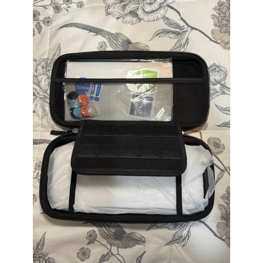 NEW Nintendo Switch 2 Protective Carrying Case Tempered Glass 2025